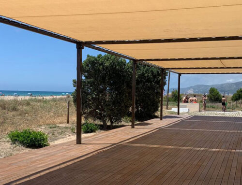 Pérgola y Tarima (Castelldefels)