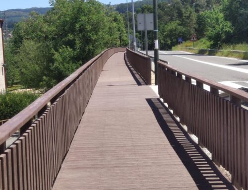 Pasarela Elevada de Plástico Reciclado en Sotomayor