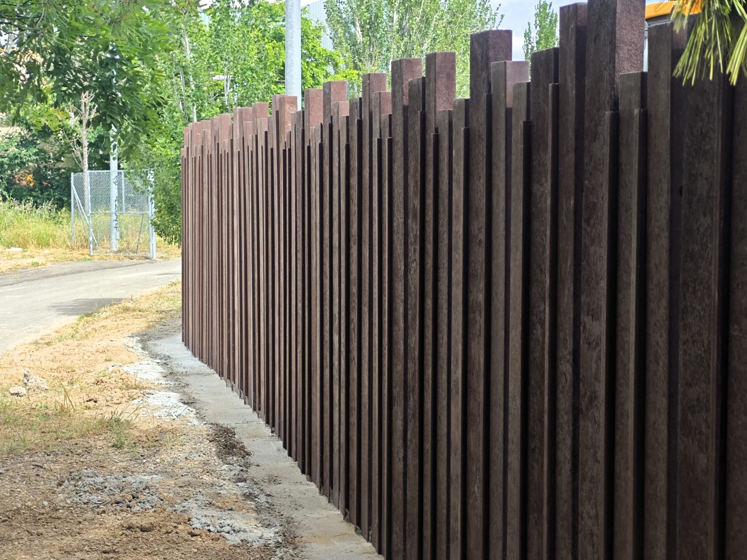 Cerramiento Perimetral Plastico Reciclado Espacio CDH